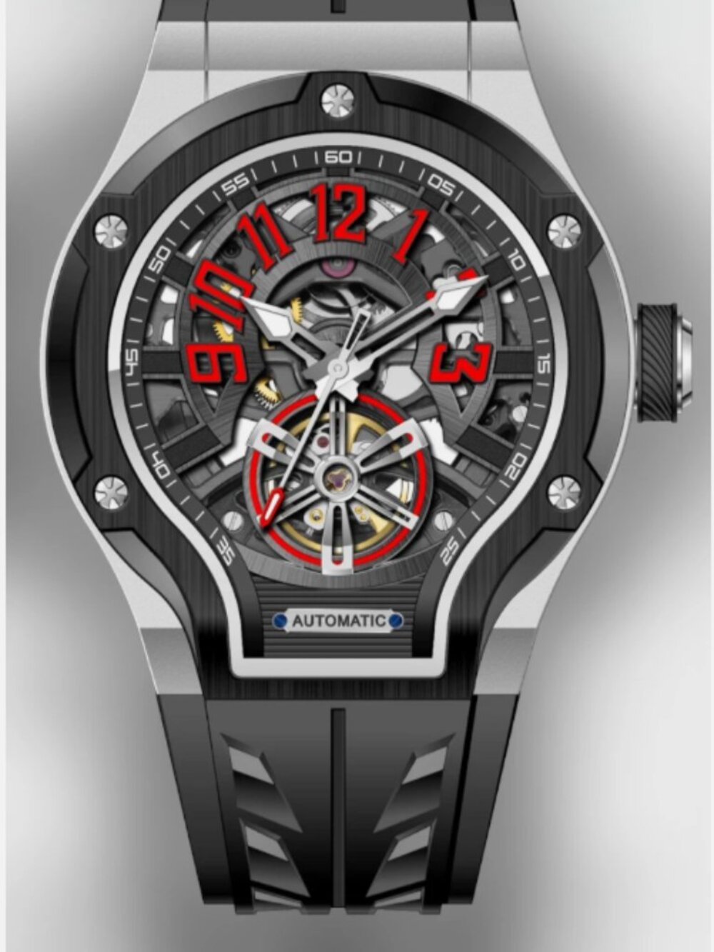 Invicta 70493 S1 Rally Men Automatic 45mm Black and Steel New Model